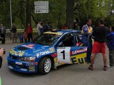 Rallye Český Krumlov: Před startem - Pech / Uhel (foto: D.Benych)